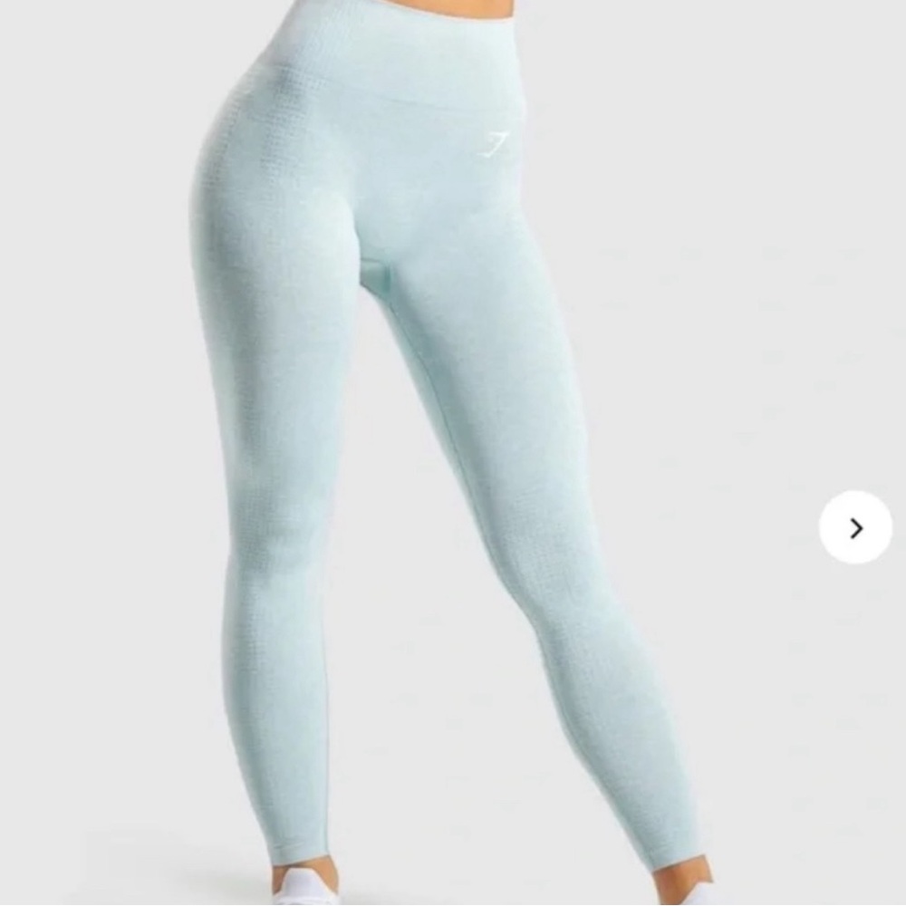 Gymshark Vital Seamless Light Green Marl Leggings